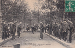 C4-60) LIANCOURT - OISE - SANATORIUM D ' ANGICOURT - LE JEU DE BOULES - ANIMATION - PETANQUE  - Liancourt