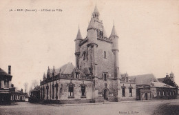 C10-80) RUE - SOMME - L ' HOTEL DE VILLE  -  ( 2 SCANS ) - Rue