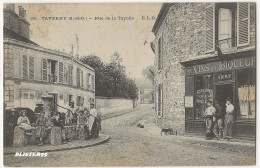 Belle Carte Taverny (95) Rue De La Tuyolle Envoyée En 1907 - Taverny