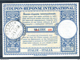 Coupon Reponse Mod. Londra Soprastampato L. 120 Su 60 - Entiers Postaux