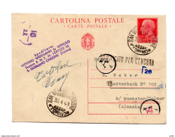 C.P. Cent. 75 "Imperiale" N. C 81 Viaggiata - Ganzsachen