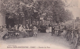 C19-47) BON ENCONTRE - LOT ET GARONNE - PARC - ENTREE DU PARC - ANIMATION  - ( 2 SCANS )  - Bon Encontre