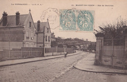 C19-95) MAGNY EN VEXIN - RUE DE BEAUVAIS -   EN  1906 - Magny En Vexin