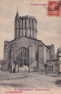 C21-82) CASTELSARRASIN - EGLISE SAINT SAUVEUR - ANIMEE  - EN  1910 - Castelsarrasin