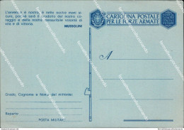 Bf607  Cartolina Franchigia Militare  Nuova Con Motto Mussolini Www2 - Franquicia