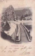 C24-42) ROCHETAILLEE - LE BARRAGE - EN  1902 - ( 2 SCANS ) - Rochetaillee