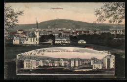 AK Bad Nauheim, Gesamtansicht Mit Johannisberg, Panorama Von Den Gradierbauten  - Bad Nauheim