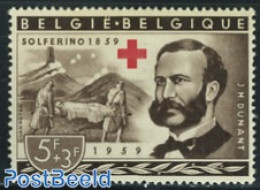Belgium 1959 Stamp Out Of Set, Mint NH, Health - Red Cross - Ungebraucht