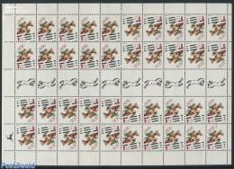 Israel 1997 Sports, Horses M/s, Mint NH, Nature - Horses - Unused Stamps (with Tabs)