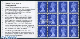 Great Britain 1972 Wedgewood Booklet Pane, Mint NH - Ungebraucht