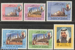 Qatar 1992 Definitives 6v, Mint NH, Science - Chemistry & Chemists - Chemistry