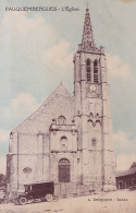 D5-62) FAUQUEMBERGUES -  L ' EGLISE  - ( 2 SCANS ) - Fauquembergues