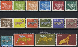Ireland 1968 Definitives 16v, Mint NH, Nature - Birds - Deer - Unused Stamps