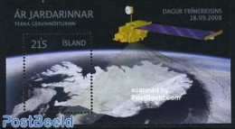 Iceland 2008 Planet Earth S/s, Mint NH, Nature - Transport - Environment - Space Exploration - Ongebruikt