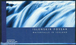 Iceland 2006 Waterfalls Prestige Booklet (diff. Perf.), Mint NH, Nature - Water, Dams & Falls - Stamp Booklets - Unused Stamps