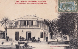 D9- AFRIQUE OCCIDENTALE - GUINEE - KONAKRY - MAIRIE - ENTREE SUD - ( 2 SCANS )  - Guinée Française