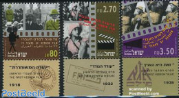 Israel 1992 Film 3v, Mint NH, Performance Art - Film - Movie Stars - Unused Stamps (with Tabs)
