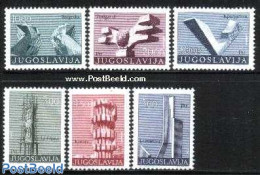 Yugoslavia 1974 Definitives 6v, Mint NH, Art - Sculpture - Unused Stamps