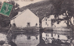 D10-56) PONT SCORFF - LE MOULIN DU LESLE - ANIMEE - HABITANTS - EN  1907  - Pont Scorff