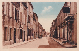 D10-32) FLEURANCE - GERS - AVENUE D ' AUCH - ROUTE NATIONALE - PARIS - BAREGES  - ( 2 SCANS ) - Fleurance