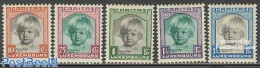 Luxemburg 1931 Child Welfare 5v, Unused (hinged), History - Kings & Queens (Royalty) - Ongebruikt