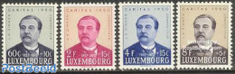 Luxemburg 1950 Caritas, J.A. Zinnen 4v, Mint NH, Performance Art - Music - Ungebraucht