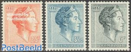 Luxemburg 1964 Definitives 3v, Mint NH - Unused Stamps