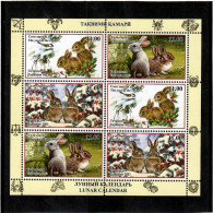 Tajikistan 2023 . Lunar Calendar ( Year Of The Rabit , Birds ). M/S Of 6 - Tadjikistan