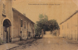 D12-01) VILLARS LES DOMBES - ROUTE DE LYON - ( 2 SCANS ) - Villars-les-Dombes