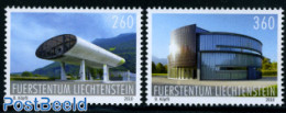 Liechtenstein 2010 Modern Architecture 2v, Mint NH, Art - Modern Architecture - Unused Stamps