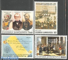 Greece 1994 Constitution 4v, Mint NH, Various - Justice - Nuevos