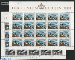 Liechtenstein 1979 Europa 2 M/ss (with 20 Sets), Mint NH, History - Transport - Europa (cept) - Aircraft & Aviation - .. - Nuovi