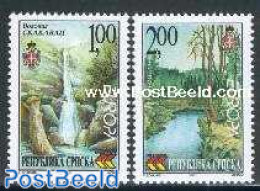 Bosnia Herzegovina - Serbian Adm. 2001 Europa, Water 2v, Mint NH, History - Nature - Europa (cept) - Trees & Forests -.. - Rotary, Lions Club