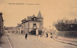 D13-89) MIGENNES LAROCHE  - AVENUE DE LA GARE   - ANIMATION - HABITANTS - ( 2 SCANS ) - Migennes