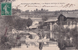 D14-52) DOULAINCOURT - LE ROGNON  DERRIERE  LE  MOULIN - ANIMATION - CANOTAGE - EN 1909 - Doulaincourt