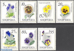 Albania 1969 Flowers 7v, Mint NH, Nature - Flowers & Plants - Albania