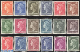 Luxemburg 1948 Definitives 18v, Mint NH - Nuovi