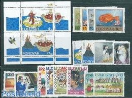 Faroe Islands 1994 Yearset 1994 (16v+1s/s), Mint NH, Various - Yearsets (by Country) - Zonder Classificatie