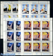 Yugoslavia 1985 Nautical Tourism 4 M/ss, Mint NH, Sport - Transport - Sailing - Ships And Boats - Unused Stamps