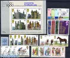 Great Britain 1978 Yearset 1978 (25v+1s/s), Mint NH, Various - Yearsets (by Country) - Nuovi