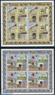 Gibraltar 1990 Europa 2 M/ss, Mint NH, History - Europa (cept) - Post - Posta