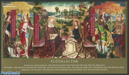 Liechtenstein 2014 Fluegelaltar S/s, Mint NH, Art - Paintings - Nuevos