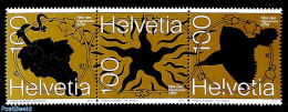 Switzerland 2019 Wine Festival 3v [::], Mint NH, Nature - Birds - Wine & Winery - Unused Stamps