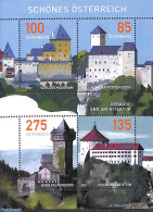 Austria 2021 Castles S/s, Mint NH, Art - Castles & Fortifications - Unused Stamps