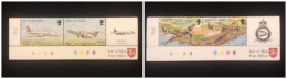 O) 1997 ISLE OF MAN, AIRCRAFT, MANX AIRLINES RA  ATP, RA 146 200, SPITFIRE, HURRICANE, MNH - Man (Ile De)