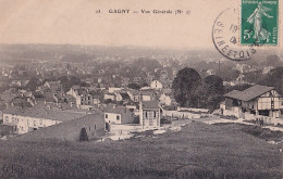 D25-93) GAGNY - VUE GENERALE - N° 2  -  EN 1909  - Gagny
