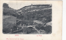 ORTE-VITERBO-LE MOLE-BELLA CARTOLINA NON VIAGGIATA -ANNO 1900-1904-RETRO INDIVISO - Viterbo