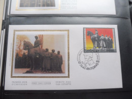 Belgique Belgie  Fdc  Soie  Fdc Z/s 2369 Oblitéré Gestempelt Antoing War 1940    1990 - 1981-1990