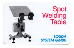 Table Spot  Welding  Carte Allemagne Card (K 176) - Otros & Sin Clasificación