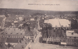 E14-62) HESDIN - VUE GENERALE PRISE DU BEFFROI - ( 2 SCANS )   - Hesdin